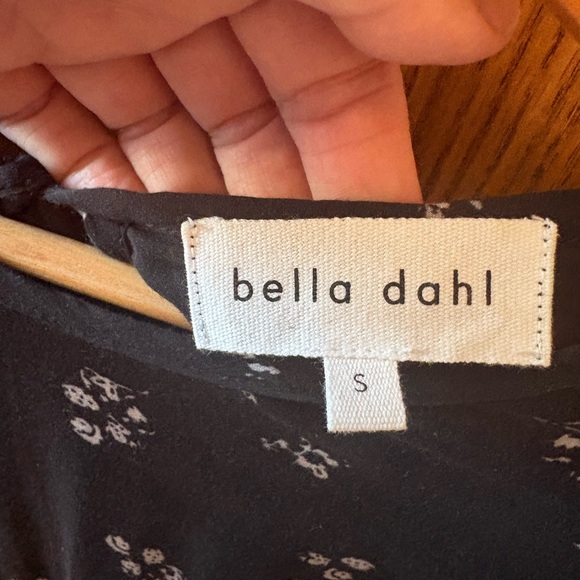 Bella Dahl Black and White Floral Blouse - Picture 5 of 8